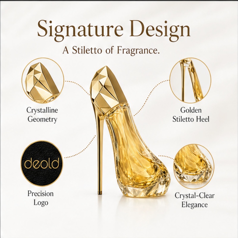 น้ำหอมผู้หญิงรูปทรงรองเท้าส้นส - Perfume Fragrance Bottle บทวิจารณ์และราคา