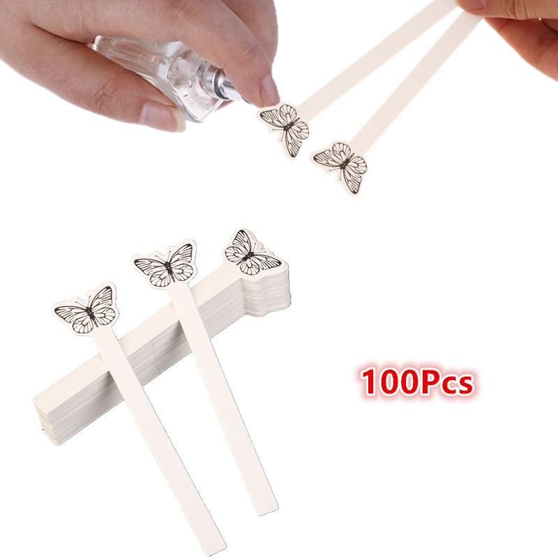 กระดาษทดสอบน้ำหอมรูปผีเสื้อ 10 - Perfume Fragrance Essence บทวิจารณ์และราคา
