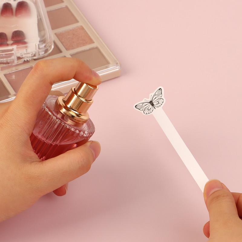 กระดาษทดสอบน้ำหอมรูปผีเสื้อ 10 - Perfume Fragrance Essence บทวิจารณ์และราคา
