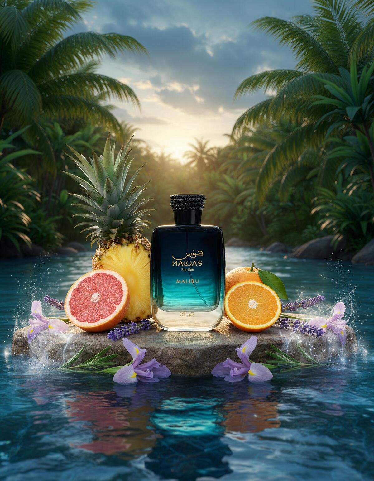 Rasasi Hawas Malibu For Him ED - Perfume Fragrance Bottle บทวิจารณ์และราคา