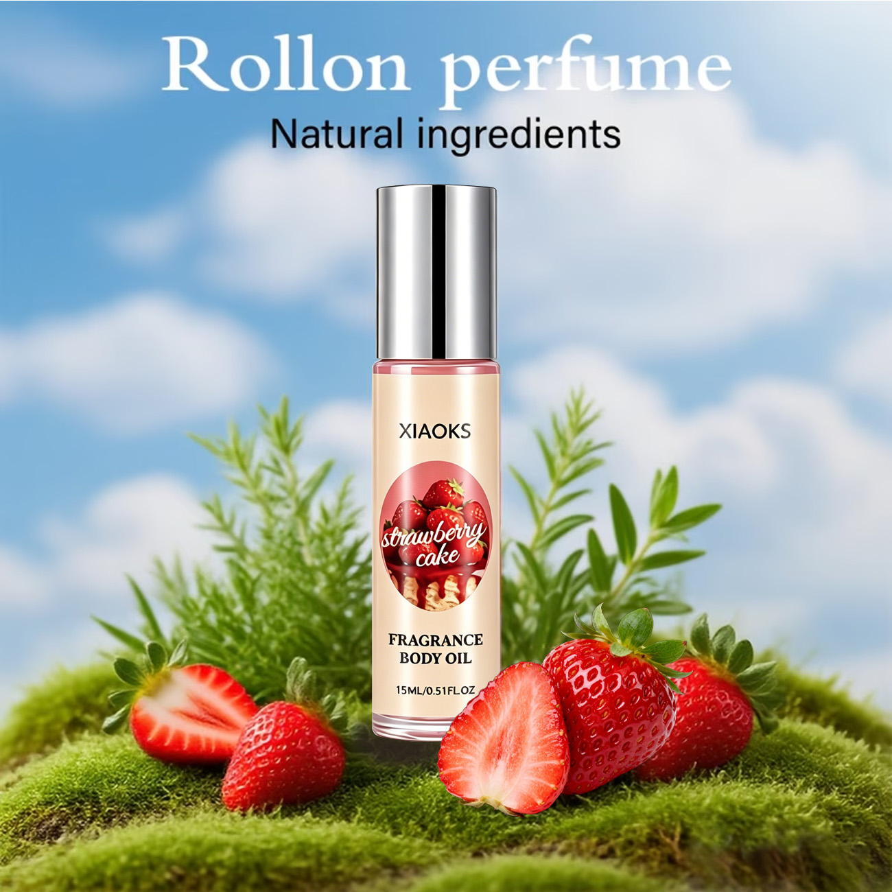 น้ำหอมโรลออนกลิ่นเค้กสตรอว์เบอ - Perfume Fragrance Bottle บทวิจารณ์และราคา