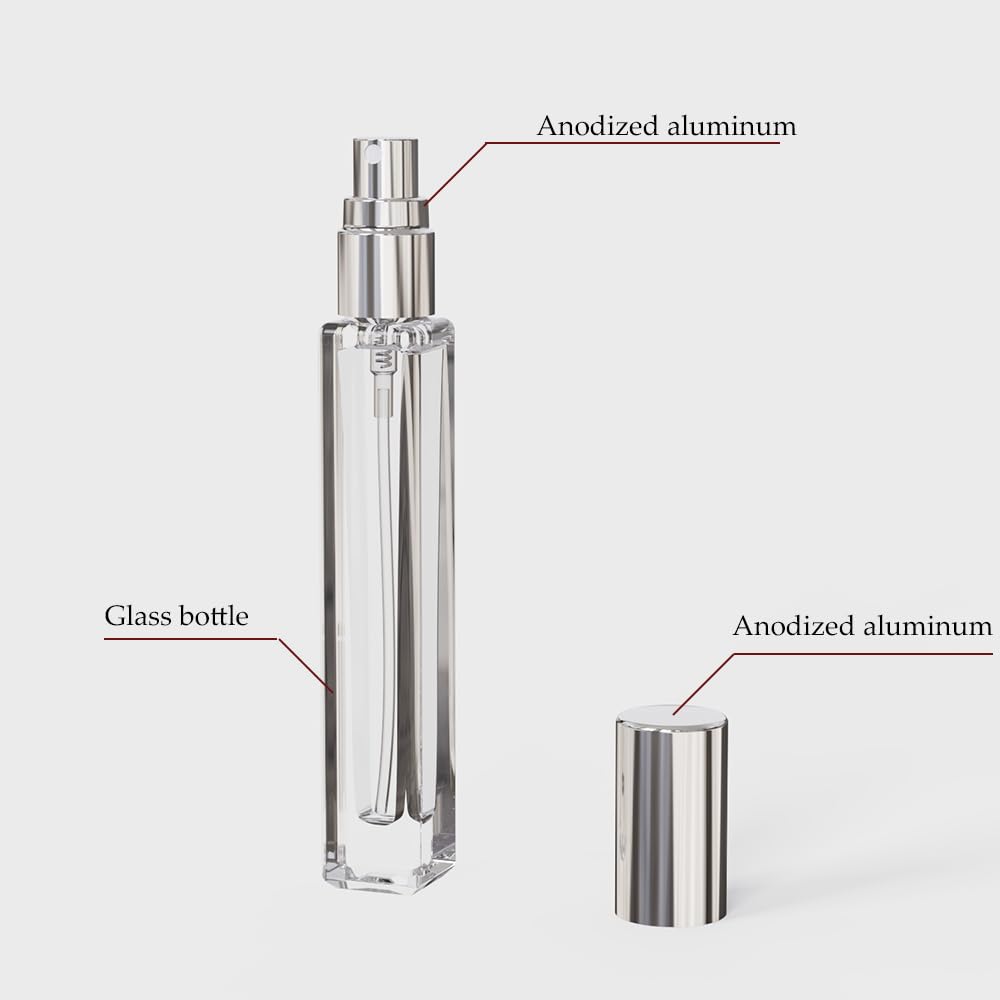 ขวดสเปรย์น้ำหอมแบบพกพา 5 ชิ้น  - Perfume Fragrance Difference บทวิจารณ์และราคา