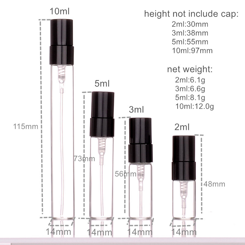 ขวดสเปรย์น้ำหอมแก้วแบบเติมได้ข - Perfume Fragrance Difference บทวิจารณ์และราคา